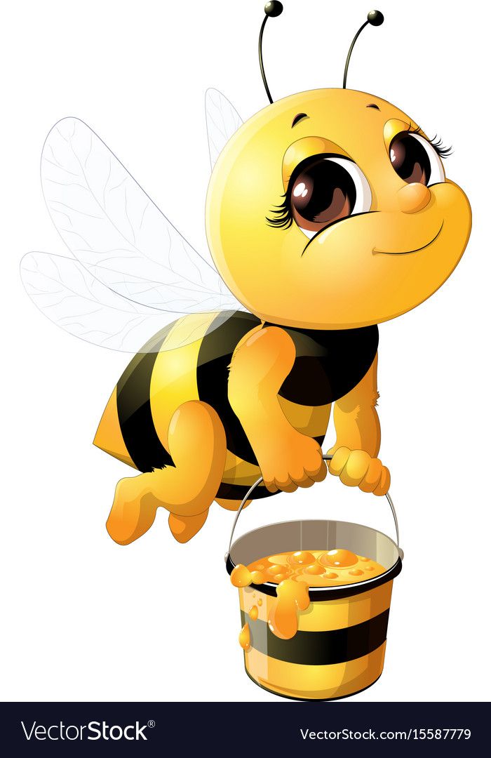 Detail Cute Bee Drawing Nomer 19