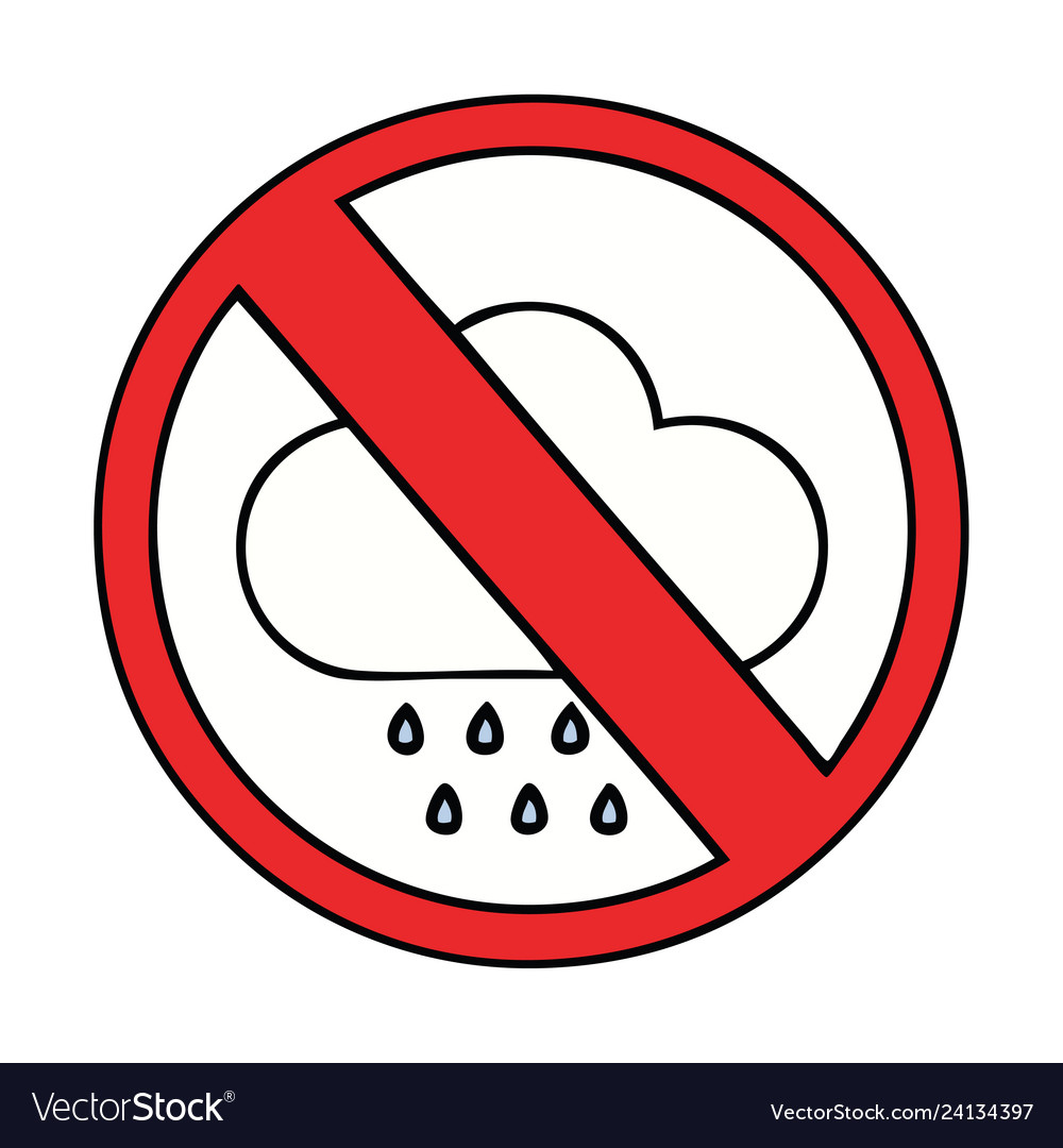 No Rain Icon - KibrisPDR