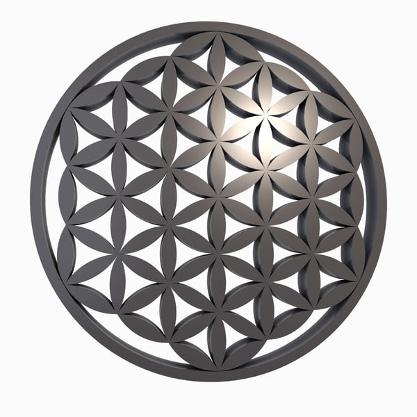 Blume Des Lebens 3d Model - KibrisPDR