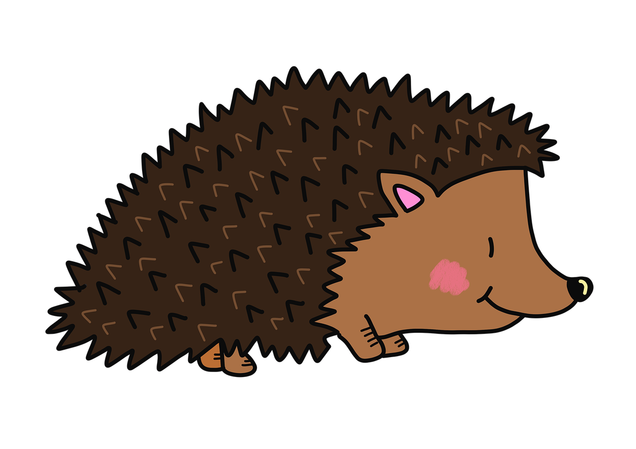 Detail Cute Hedgehog Nomer 5