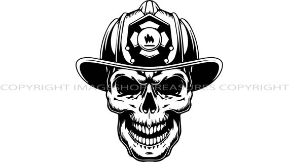 Detail Firefighter Skull Nomer 22