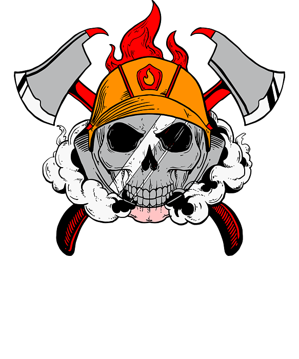 Detail Firefighter Skull Nomer 9