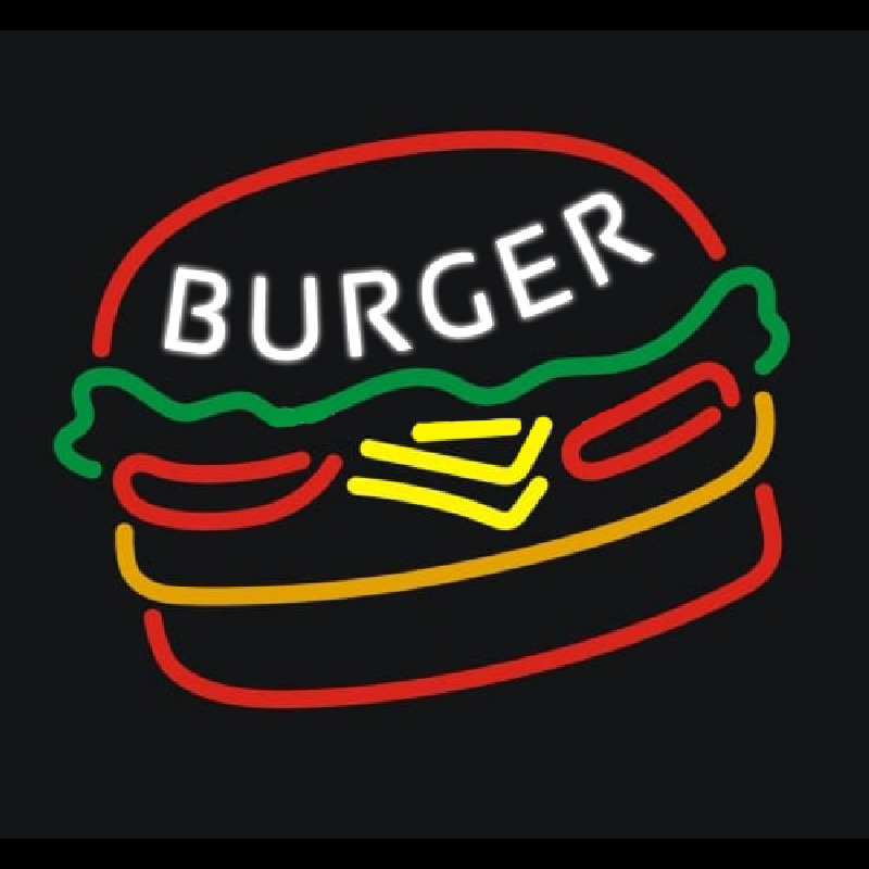 Detail Leuchtreklame Burger Nomer 2
