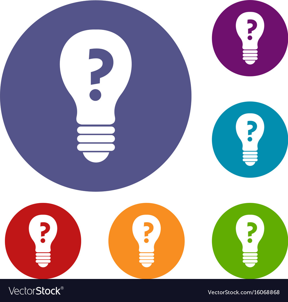 Detail Light Bulb Question Mark Nomer 10