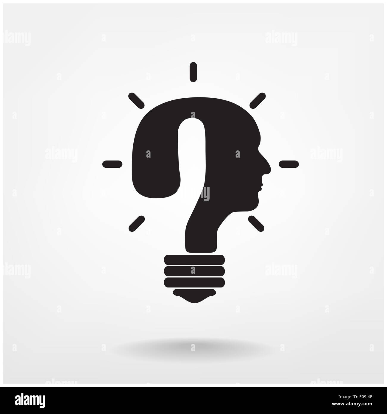 Detail Light Bulb Question Mark Nomer 16