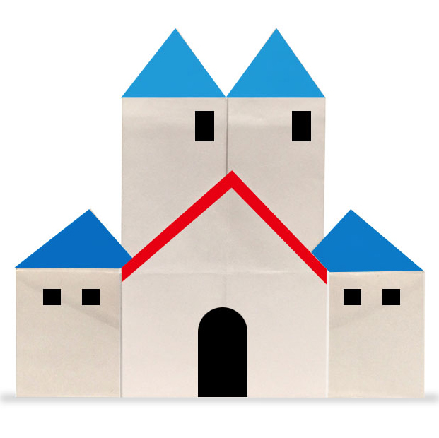 Detail Origami Architektur Nomer 9