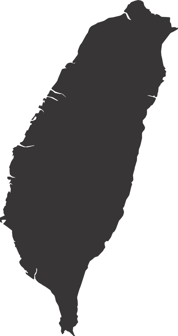 Detail Taiwan Map Nomer 12