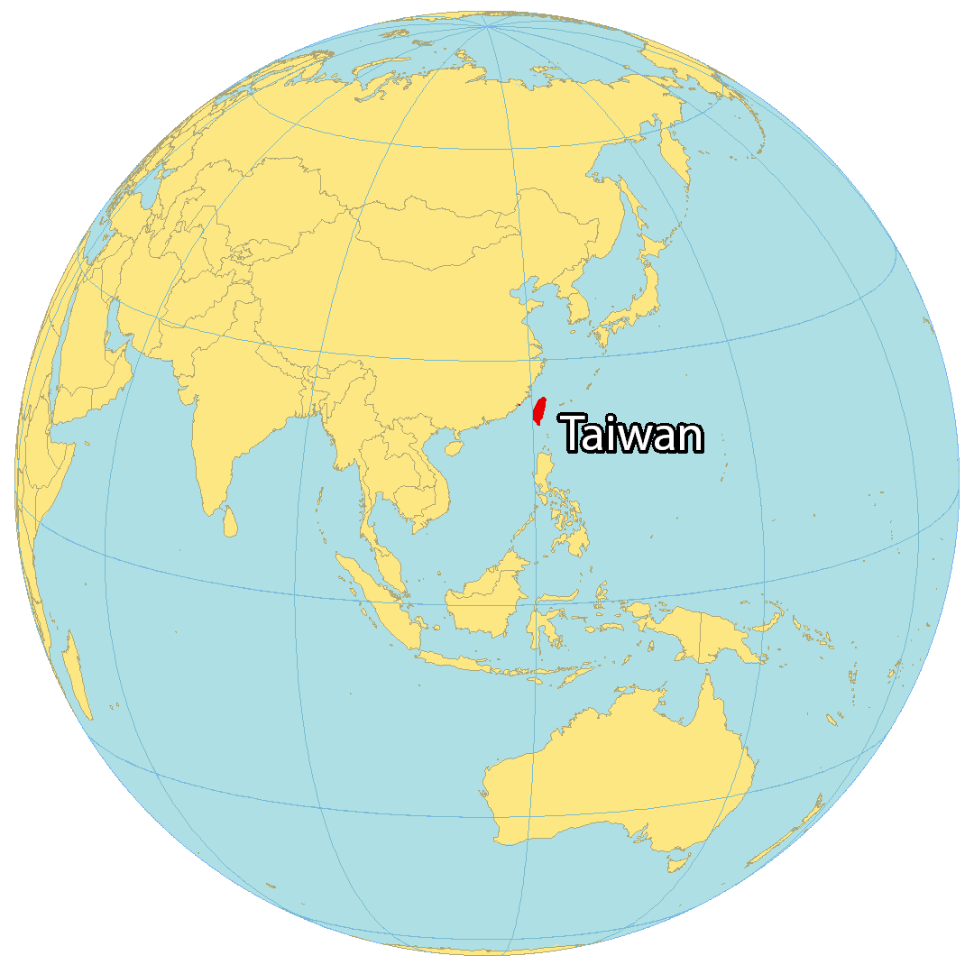 Detail Taiwan Map Nomer 14