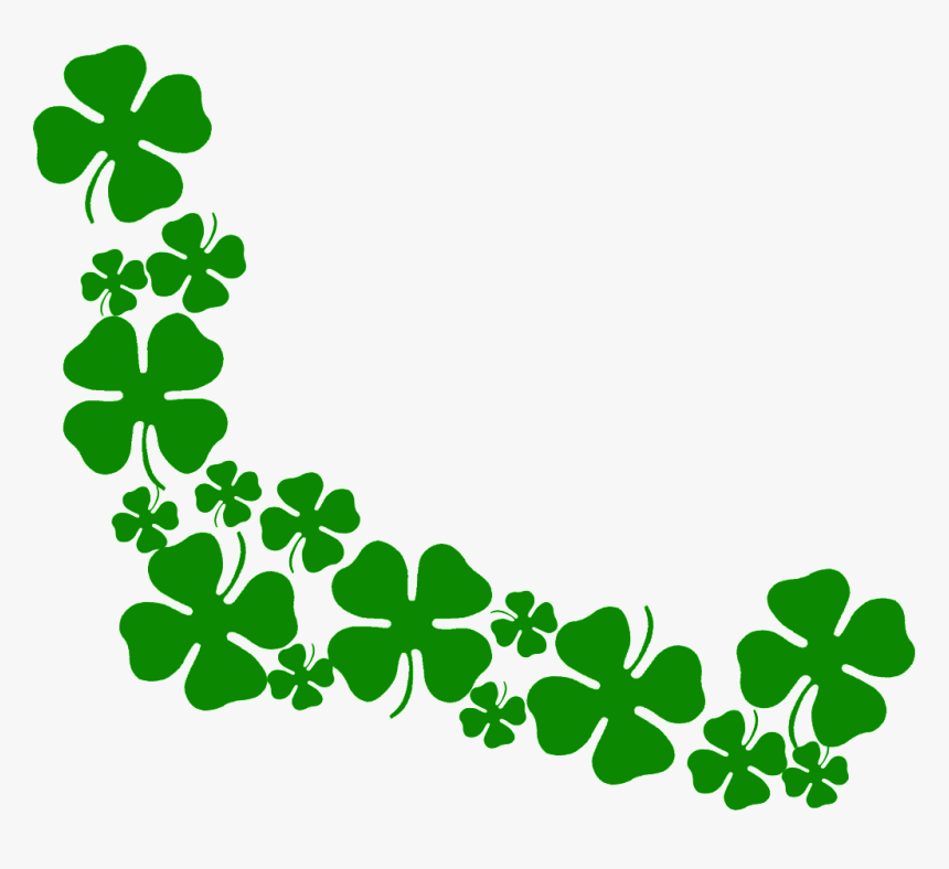 Detail Transparent Four Leaf Clover Vector Nomer 15