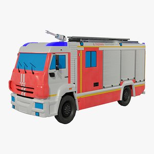 Detail 3d Feuerwehrauto Nomer 10