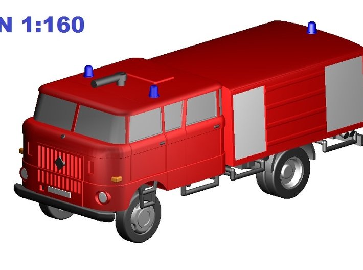 Detail 3d Feuerwehrauto Nomer 8