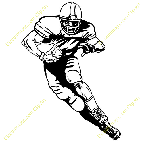 Detail American Football Spieler Nomer 6