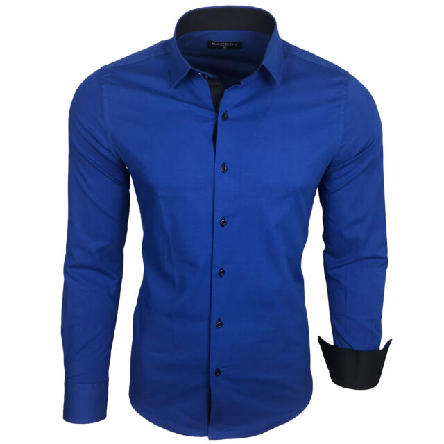 Detail Blauer Anzug Hemd Nomer 27