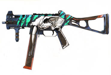 Detail Cs Go Ump Primal Saber Nomer 3