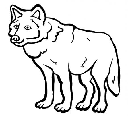 Detail Mandala Tiere Wolf Nomer 18