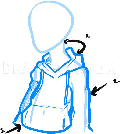 Detail Anime Sweater Drawing Nomer 2