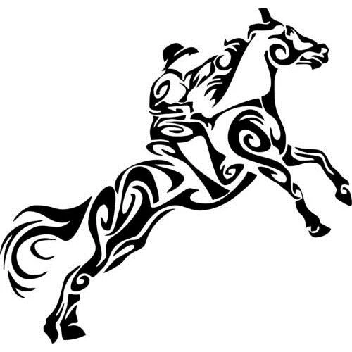 Detail Aufkleber Cowboy Nomer 19