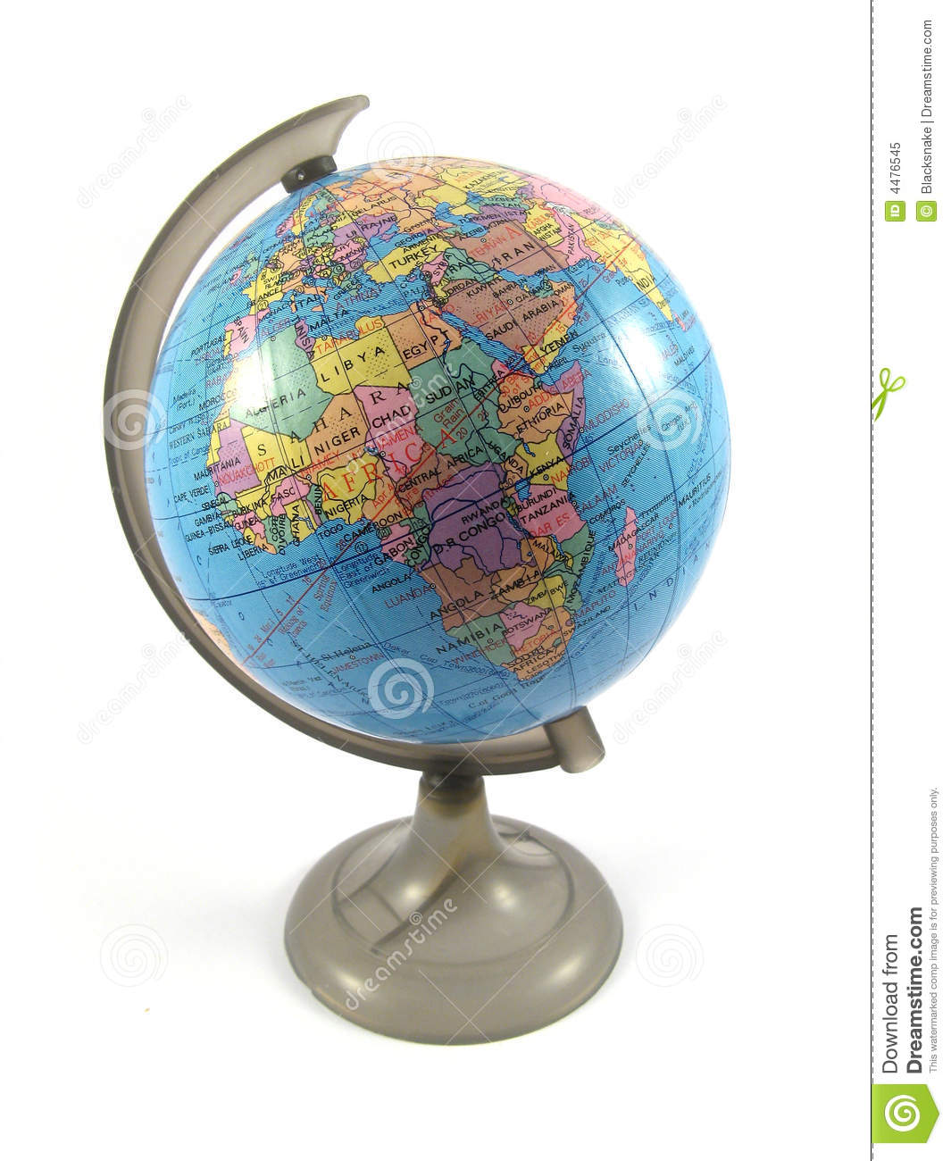 Detail A Globe Of The Earth Nomer 40