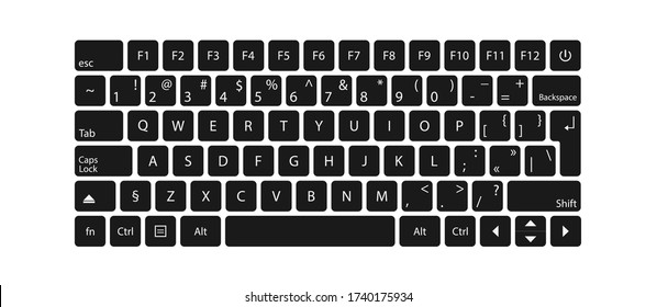 Detail A Picture Of A Computer Keyboard Nomer 16