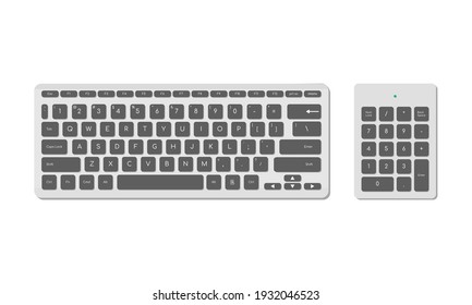 Detail A Picture Of A Computer Keyboard Nomer 42