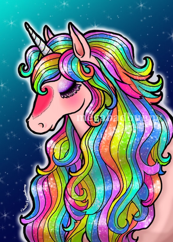 Detail A Rainbow Unicorn Nomer 18