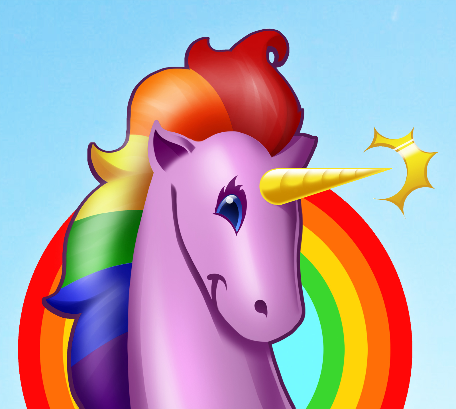 Detail A Rainbow Unicorn Nomer 29