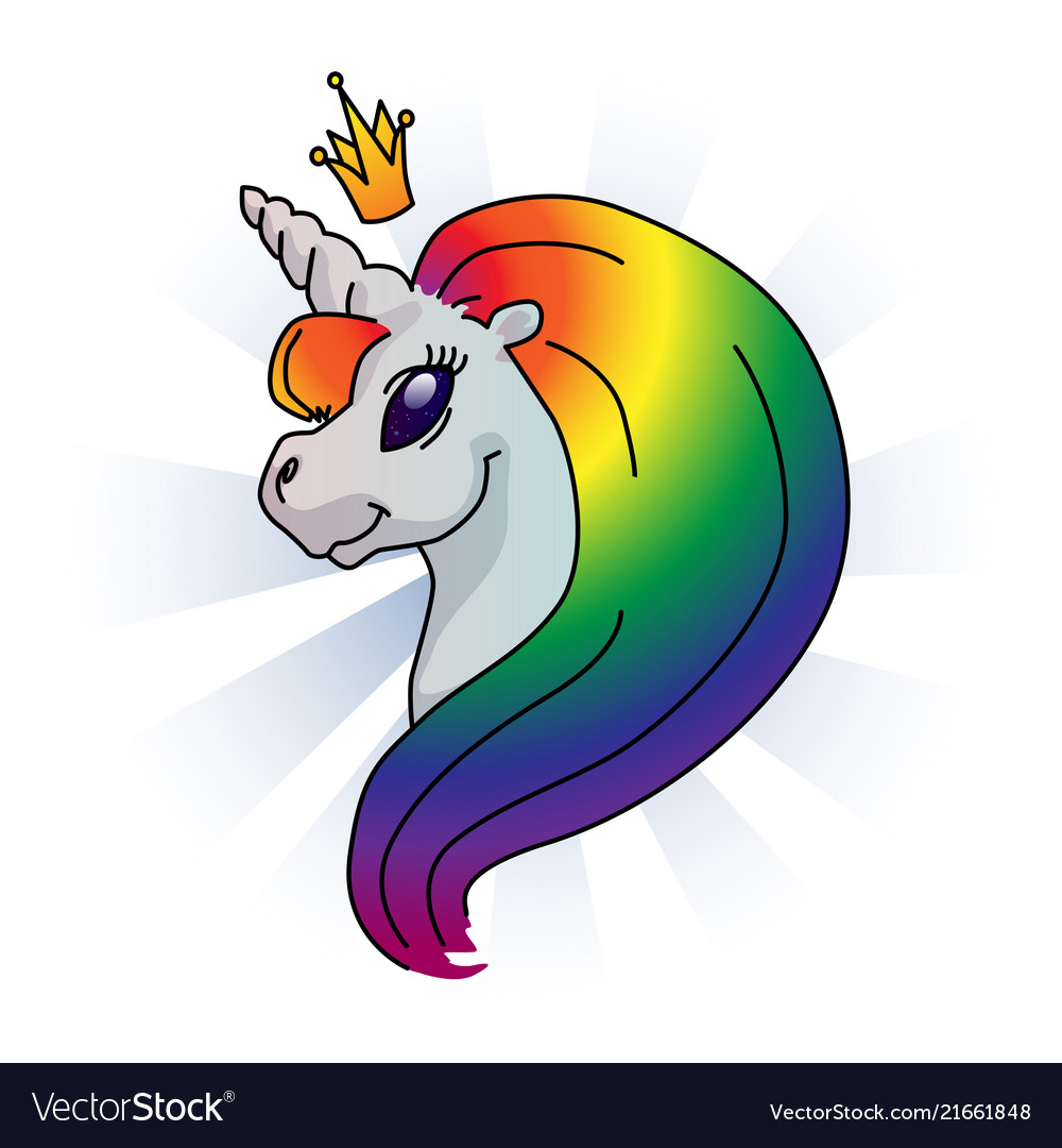 Detail A Rainbow Unicorn Nomer 33