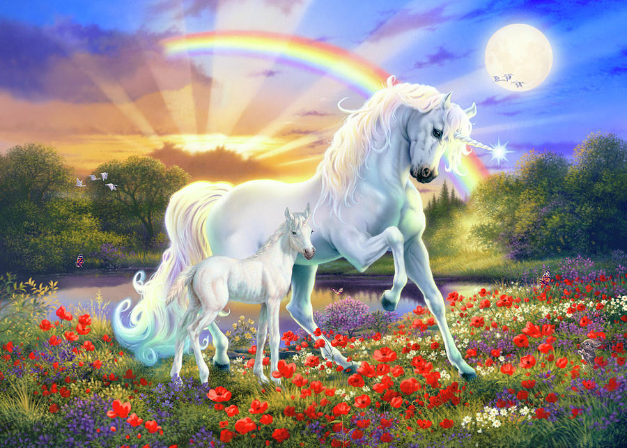 Detail A Rainbow Unicorn Nomer 7