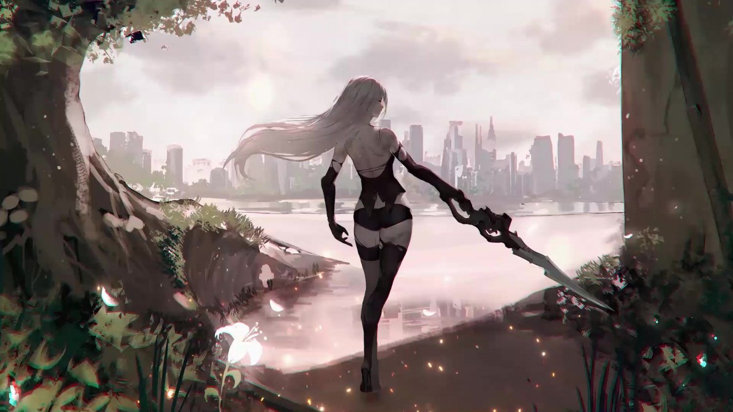 Detail A2 Wallpaper Nier Nomer 16