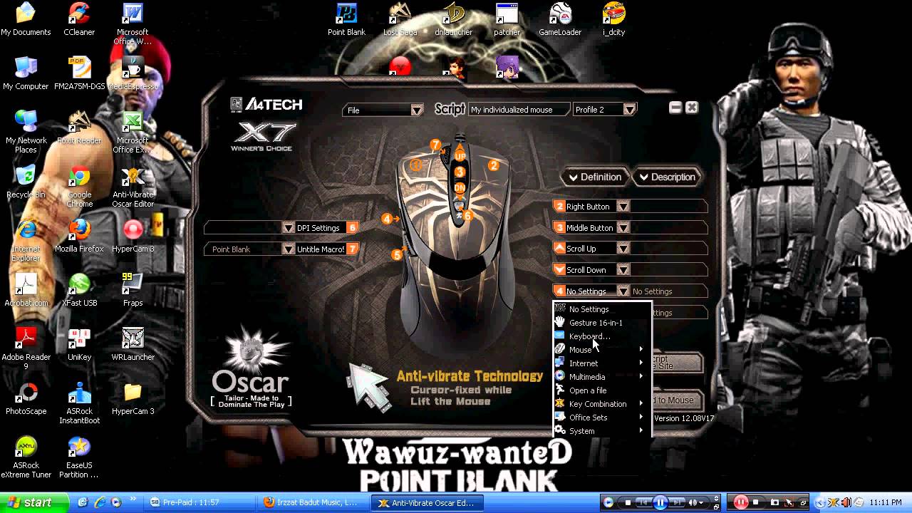 Detail A4tech X7 Xl 747h Nomer 45
