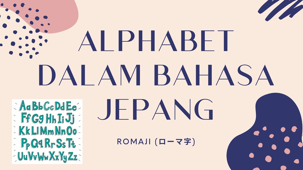 Detail Abjad A Sampai Z Nomer 52