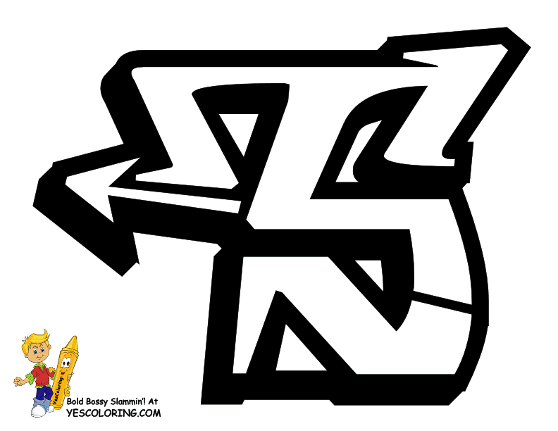 Detail Abjad Grafity Creator Nomer 28
