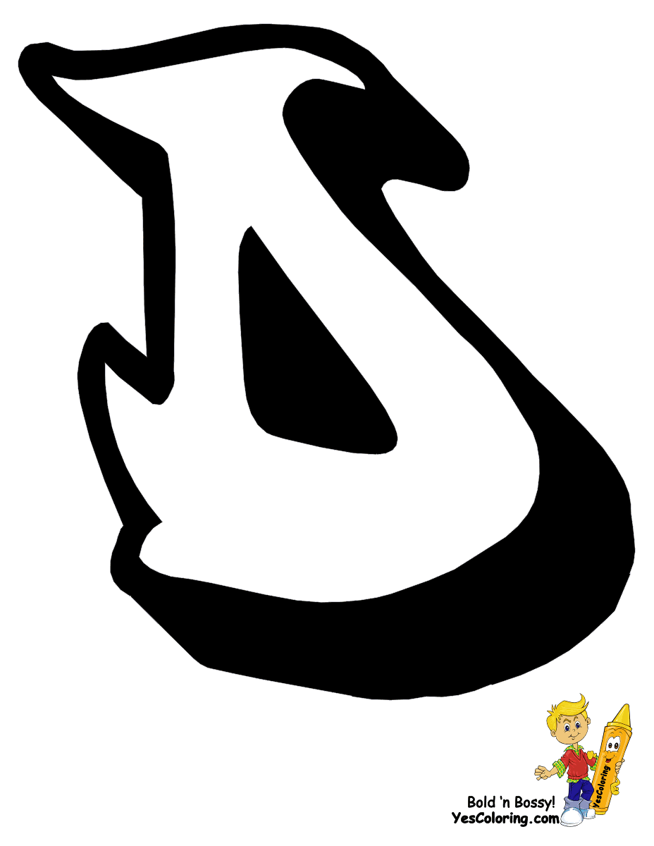 Detail Abjad Grafity Creator Nomer 35