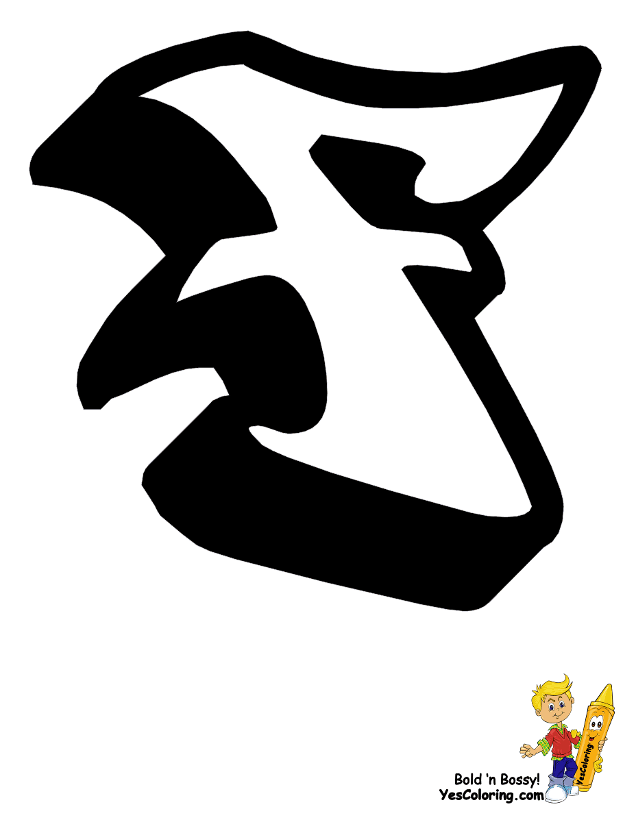 Detail Abjad Grafity Creator Nomer 37