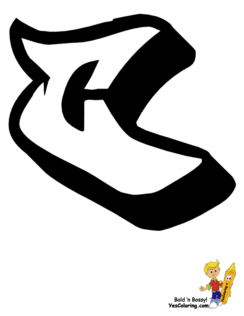 Detail Abjad Grafity Creator Nomer 39