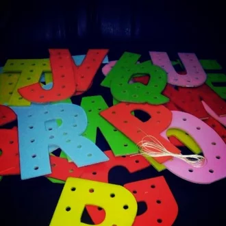 Detail Abjad Warna Warni Nomer 53