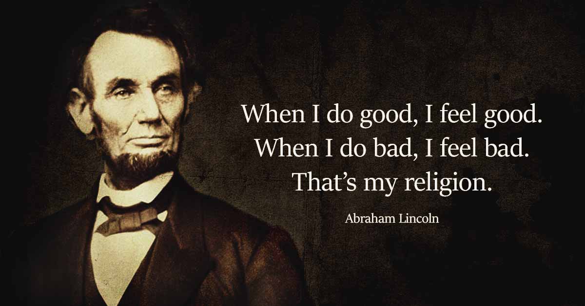 Detail Abraham Lincoln Quotes Nomer 22