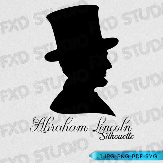 Detail Abraham Lincoln Silhouette Clip Art Nomer 5