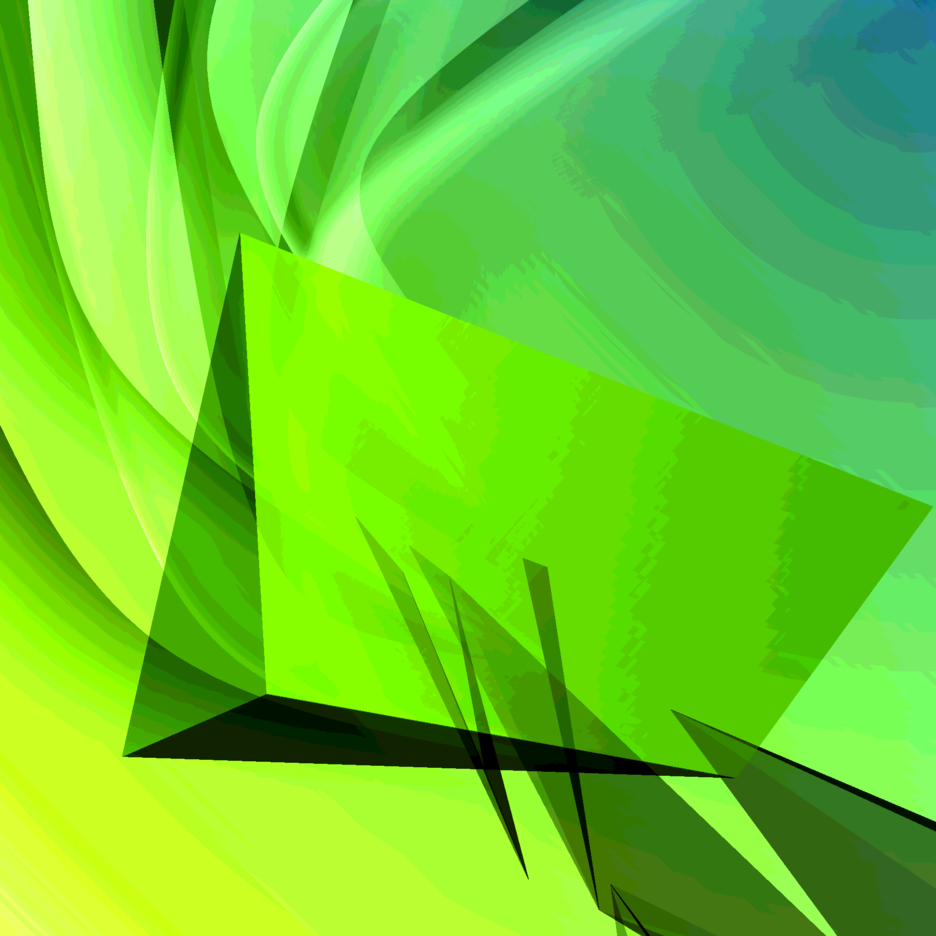 Detail Abstrack Green Nomer 45