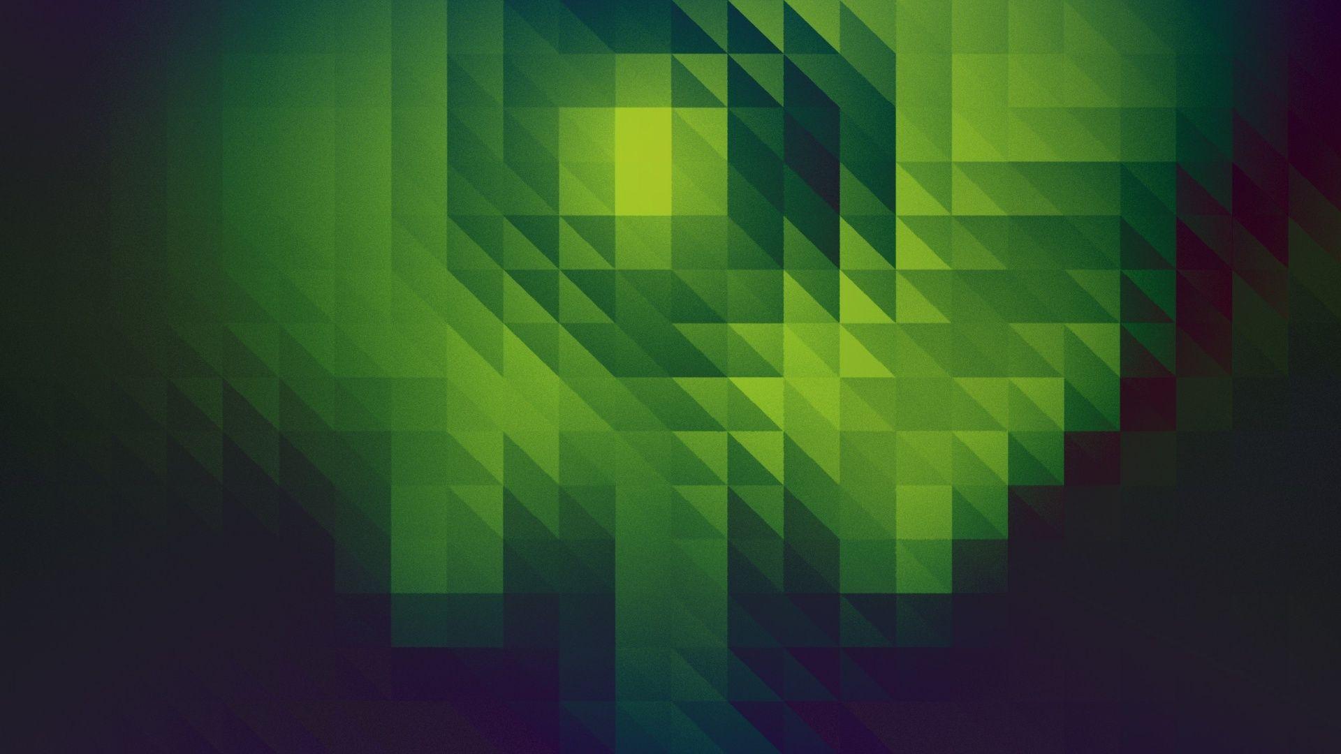 Detail Abstrack Green Nomer 48