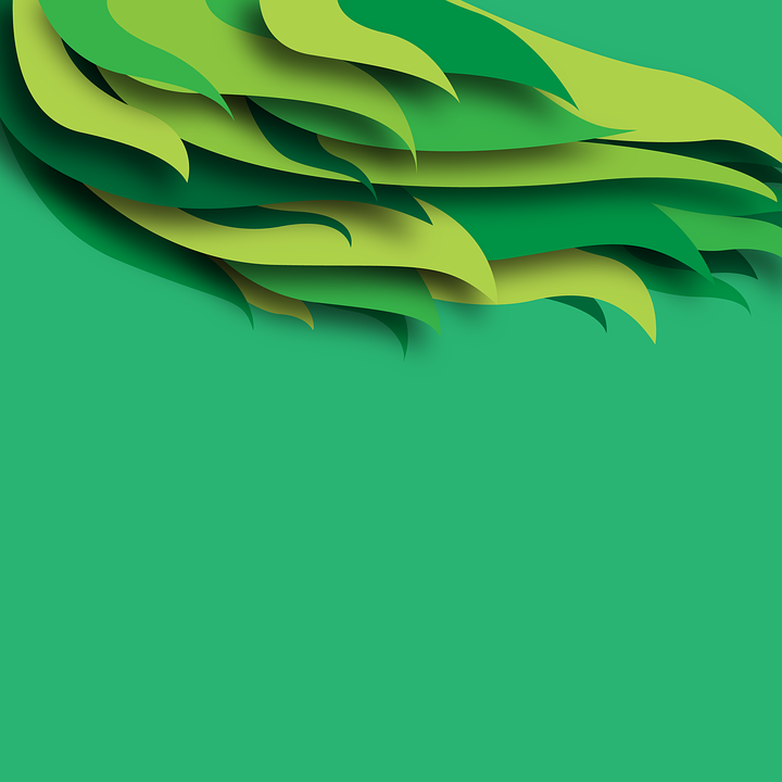 Detail Abstrack Hijau Nomer 4