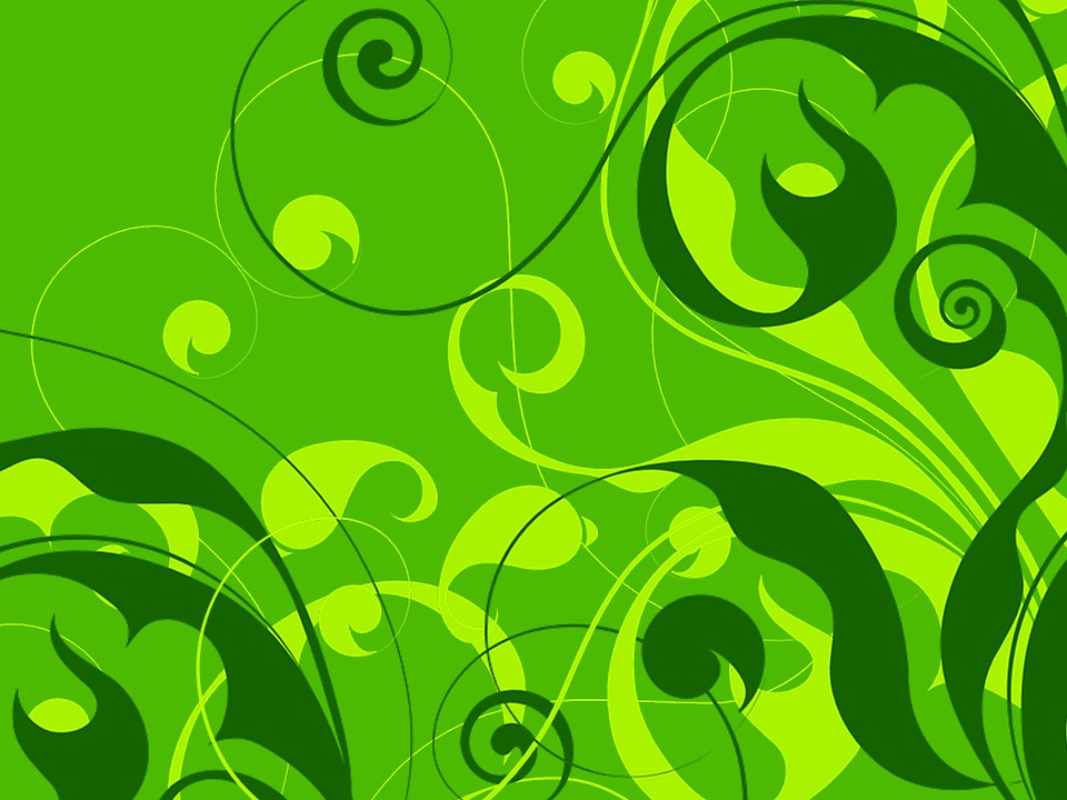 Detail Abstrack Hijau Nomer 8