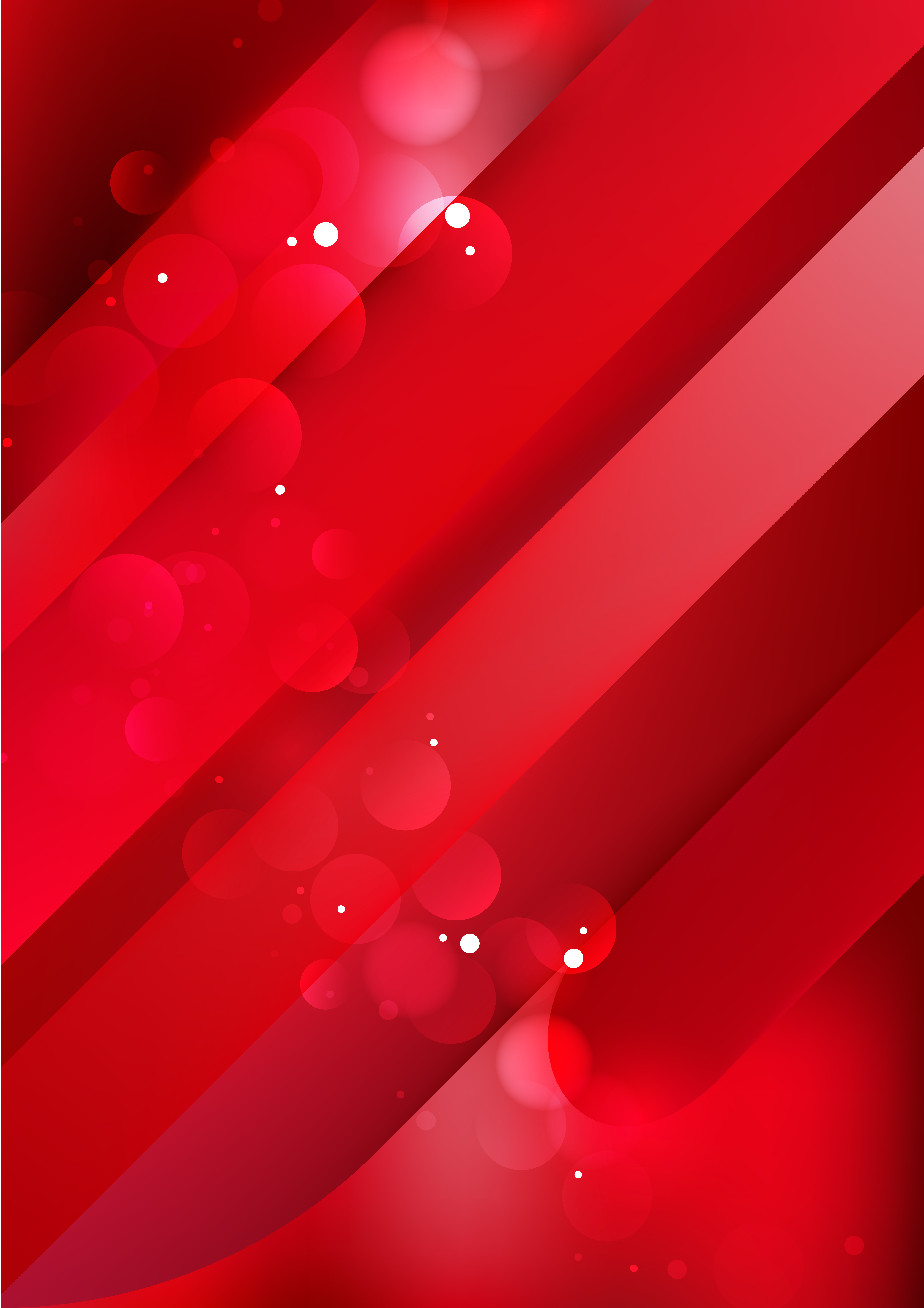 Detail Abstrack Red Nomer 15