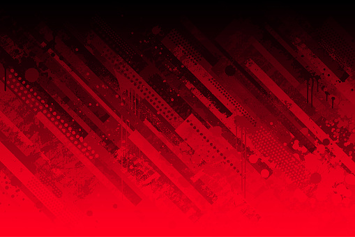 Detail Abstrack Red Nomer 36