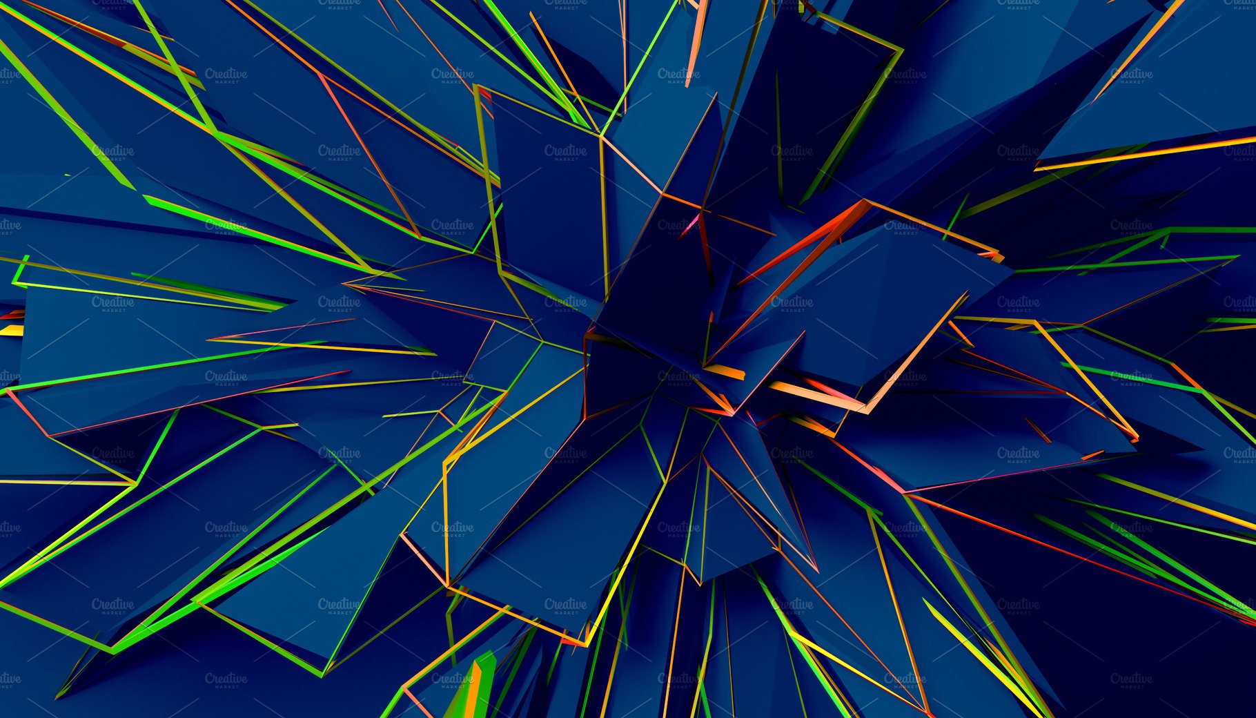 Detail Abstract 3d Background Nomer 23