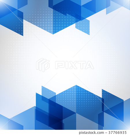 Detail Abstract Blue Vector Nomer 12