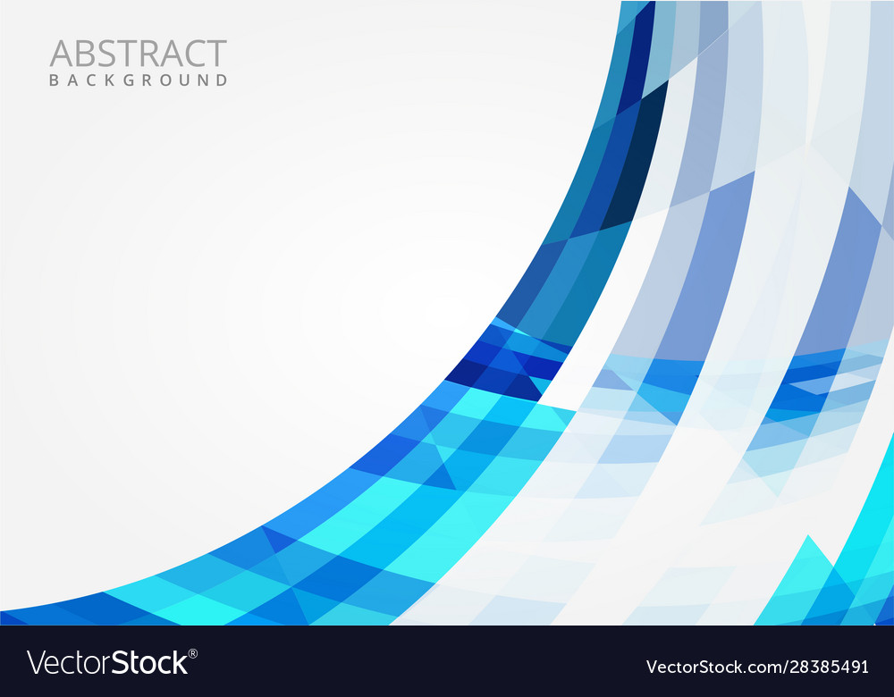 Detail Abstract Blue Vector Nomer 19