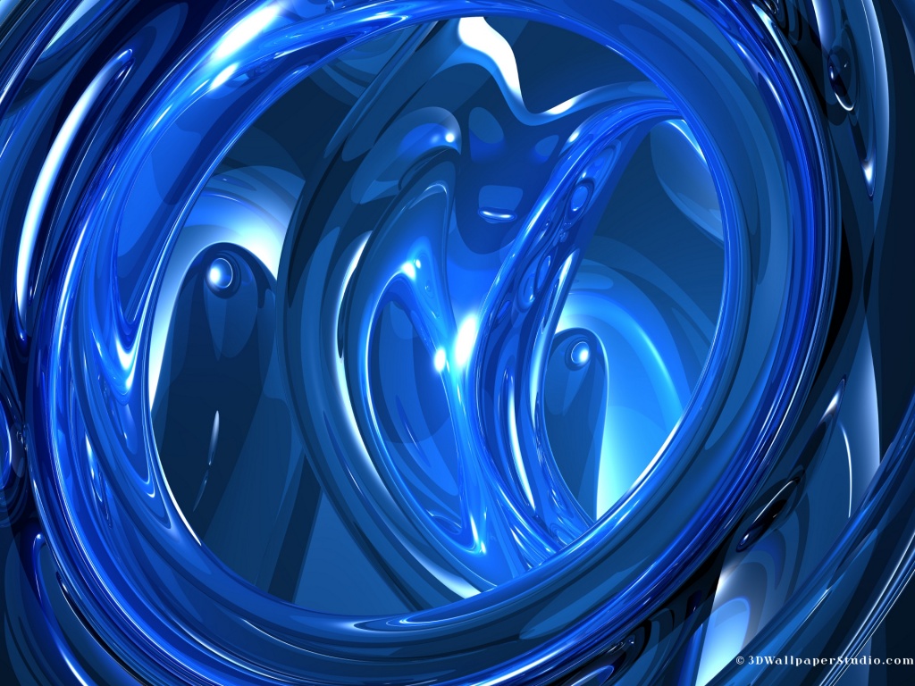 Detail Abstract Blue Wallpaper 1080p Nomer 43