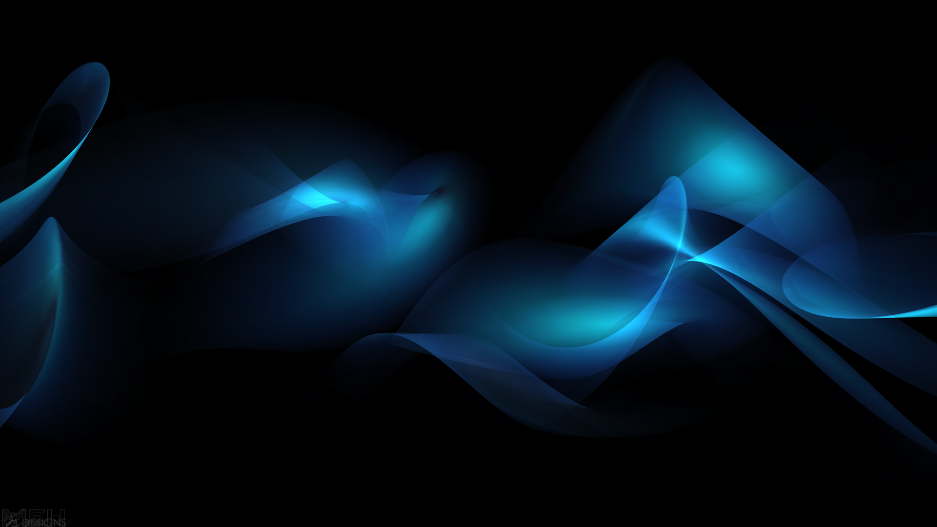 Detail Abstract Blue Wallpaper 1080p Nomer 9