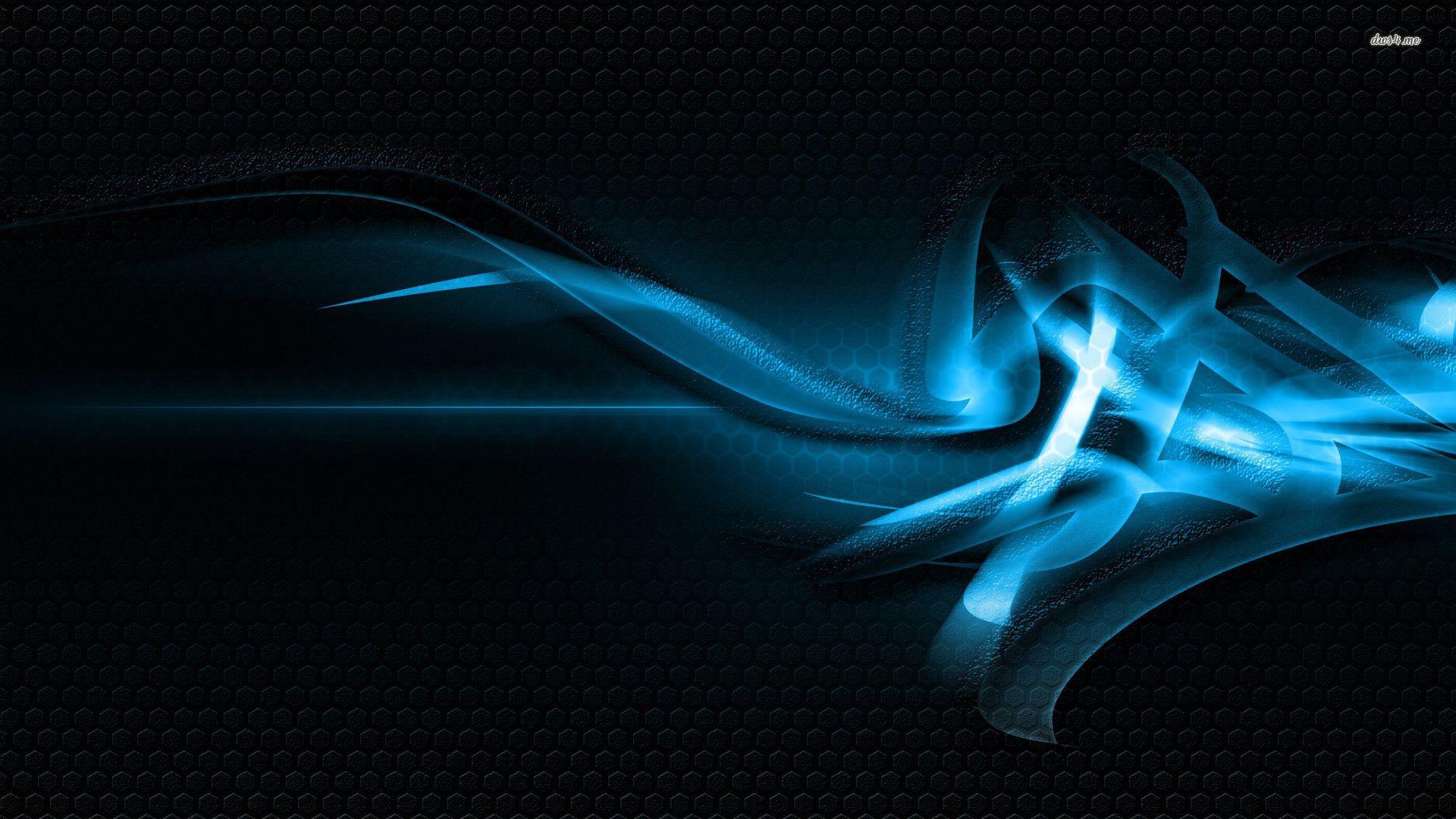 Detail Abstract Blue Wallpaper 1920x1080 Nomer 52